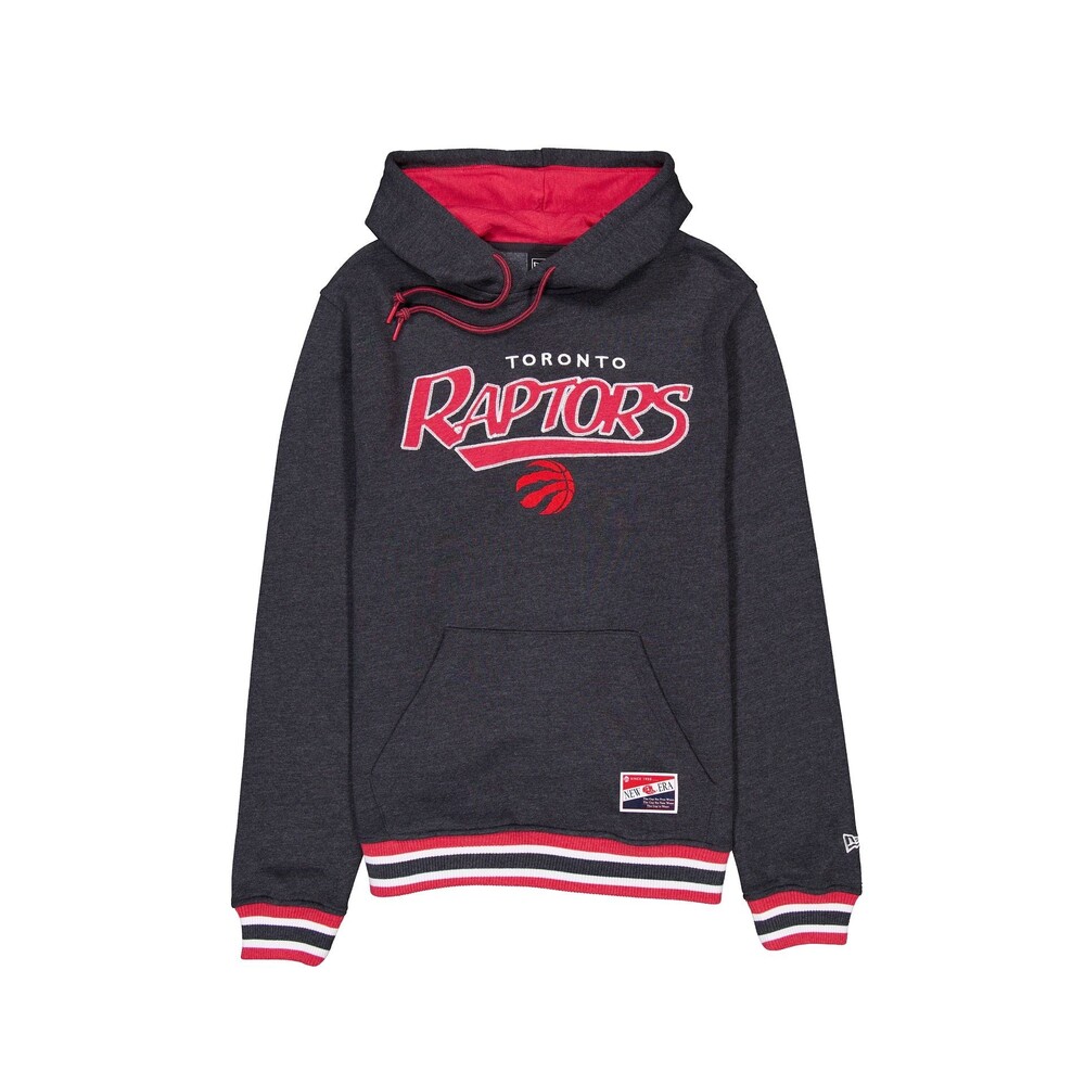 New Era Toronto Raptors Throwback Hoodie - Size M